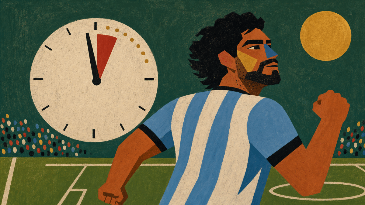 Cover illustration for Argentina keep winning late. Is that a skill?