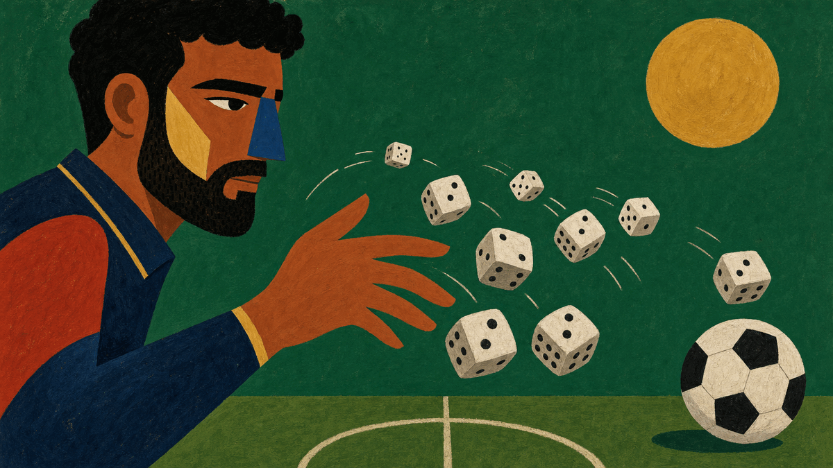 Cover illustration for Monte Carlo simulation for sport, from scratch