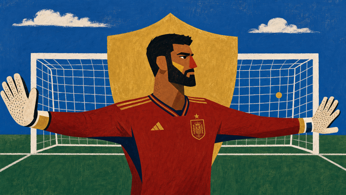 Cover illustration for Spain won it with the best defence in World Cup history