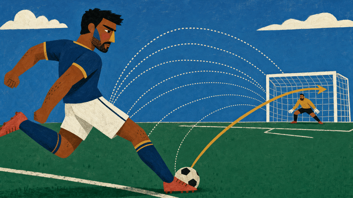 Cover illustration for Who's most likely to score, and by how much