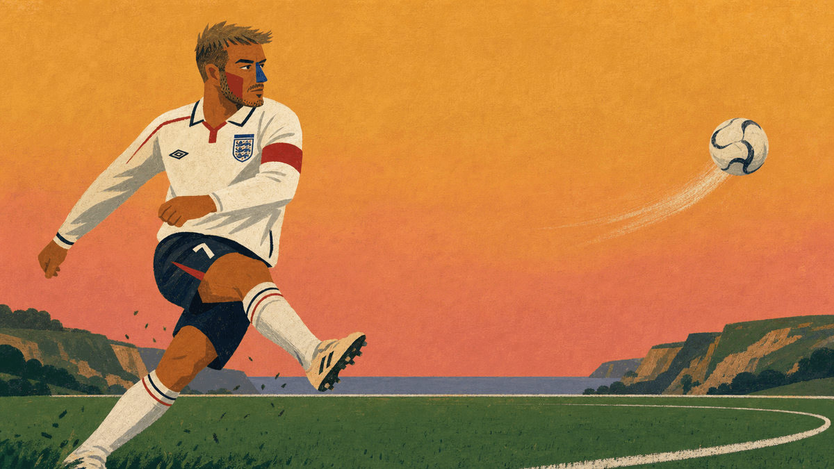 Cover art for David Beckham